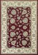 Dynamic Rugs Ancient Garden 57365 Red Ivory  Traditional Machine-Made Rug For Discount