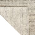 Calvin Klein CK040 Abrash ABA01 Grey Contemporary Hand Knotted Rug Cheap