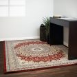 Dynamic Rugs Ancient Garden 57090 Red  Traditional Machine-Made Rug Supply