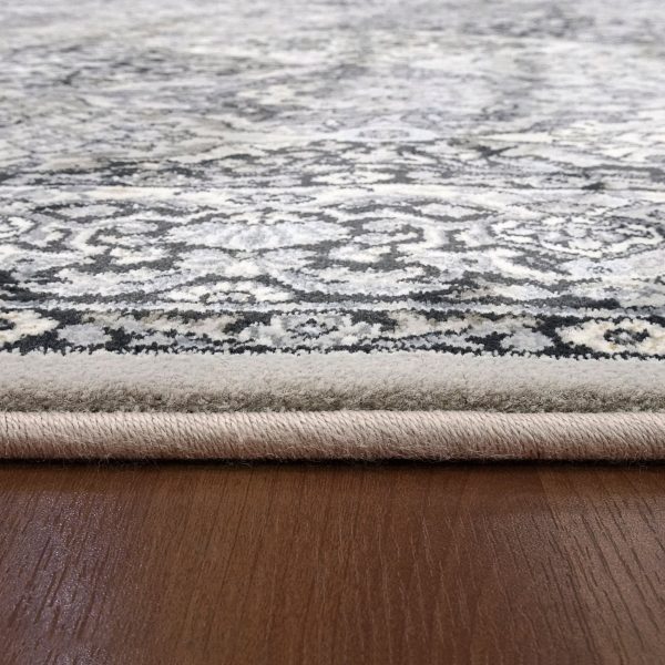 Dynamic Rugs Ancient Garden 57008 Cream Grey  Traditional Machine-Made Rug For Discount