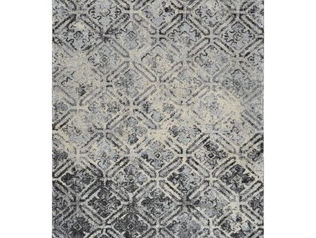 Dalyn Rugs Aero AE8 Charcoal Transitional Power Woven Rug Discount