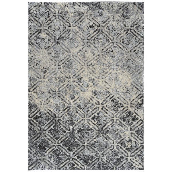 Dalyn Rugs Aero AE8 Charcoal Transitional Power Woven Rug Discount