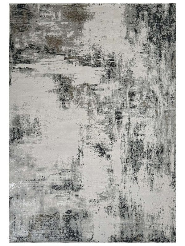 Artisan Venetian  Lt.Grey  Contemporary Machinemade Rug For Cheap