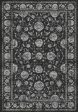 Dynamic Rugs Ancient Garden 57126 Charcoal Silver  Traditional Machine-Made Rug on Sale