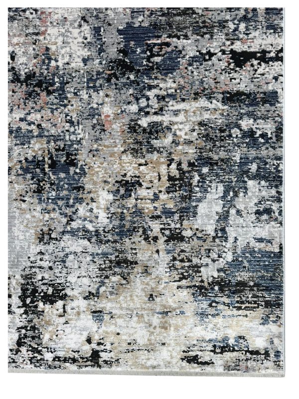 Artisan Venetian  Cream Grey Contemporary Machinemade Rug Online Sale