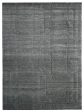 Artisan Harmony  Grey Grey Contemporary Knotted Rug For Sale