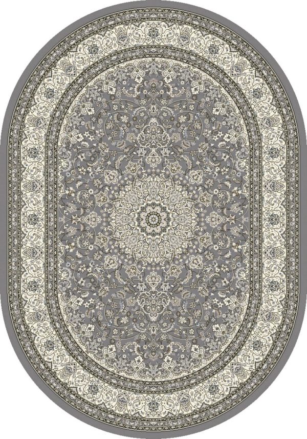 Dynamic Rugs Ancient Garden 57119 Grey Cream  Traditional Machine-Made Rug Online now