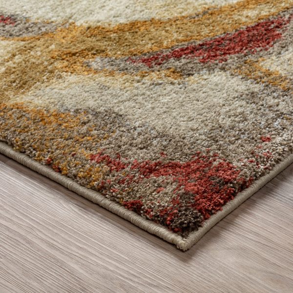 Dalyn Rugs Aero AE12 Earth Contemporary Power Woven Rug Hot on Sale