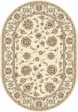 Dynamic Rugs Ancient Garden 57365 Ivory  Traditional Machine-Made Rug For Sale