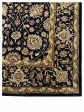 Artisan Zorina  Black Black Traditional Tufted Rug Sale