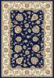 Dynamic Rugs Ancient Garden 57365 Blue Ivory  Traditional Machine-Made Rug For Cheap