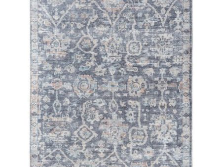 Vivir Eleni VVEL-2300 Black Traditional Machine Woven Rug For Discount