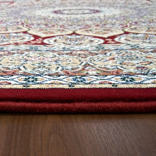 Dynamic Rugs Ancient Garden 57090 Red  Traditional Machine-Made Rug Supply