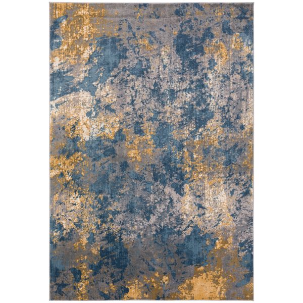 Dalyn Rugs Cascina CC9 Indigo Transitional Power Woven Rug Online now