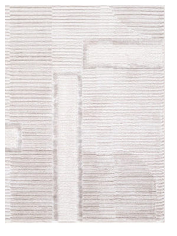 Surya Wolly WOY-2300 Ivory Modern Machine Woven Rug For Discount