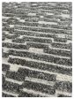 Artisan Harmony  Black  Dark Grey Contemporary Knotted Rug For Discount