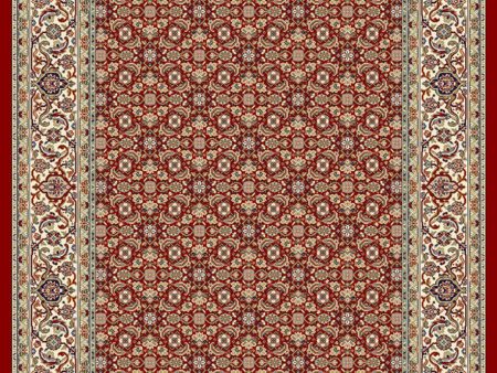 Dynamic Rugs Ancient Garden 57011 Red Ivory  Traditional Machine-Made Rug Online Sale