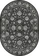 Dynamic Rugs Ancient Garden 57126 Charcoal Silver  Traditional Machine-Made Rug on Sale