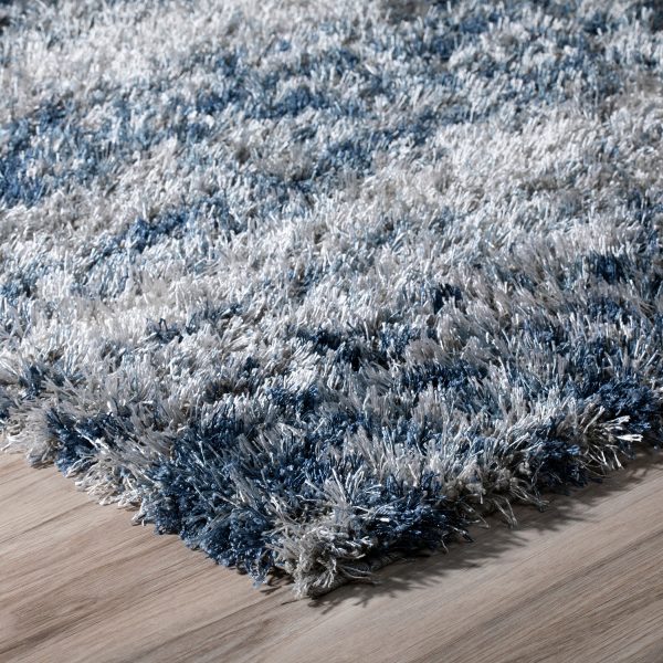 Dalyn Rugs Arturro AT3 Denim Transitional Shag Rug on Sale