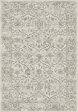 Dynamic Rugs Ancient Garden 57136 Silver Grey  Traditional Machine-Made Rug on Sale