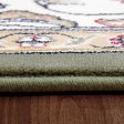 Dynamic Rugs Ancient Garden 57365 Green Ivory  Traditional Machine-Made Rug on Sale