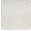 DKNY Central Park West CEP02 Ivory Contemporary Power-loomed Rug Discount