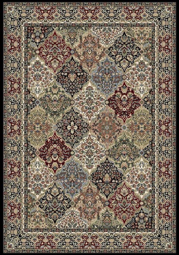 Dynamic Rugs Ancient Garden 57008 Multi  Traditional Machine-Made Rug Cheap