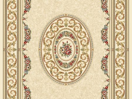 Dynamic Rugs Ancient Garden 57226 Ivory  Traditional Machine-Made Rug For Cheap