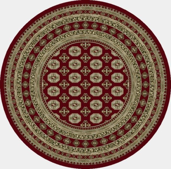 Dynamic Rugs Ancient Garden 57102 Red Beige  Traditional Machine-Made Rug Sale