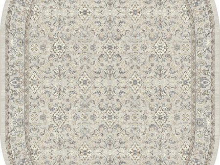 Dynamic Rugs Ancient Garden 57276 Cream Beige  Traditional Machine-Made Rug Hot on Sale