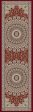 Dynamic Rugs Ancient Garden 57090 Red  Traditional Machine-Made Rug Supply