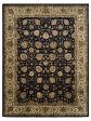 Artisan Zorina  Navy Ivory Traditional Tufted Rug Online now