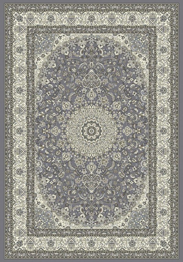 Dynamic Rugs Ancient Garden 57119 Grey Cream  Traditional Machine-Made Rug Online now