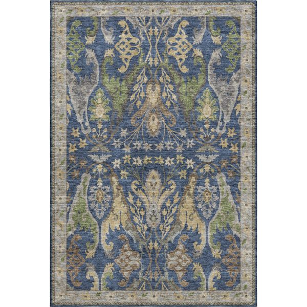 Dalyn Rugs Hatay HY6 Navy Traditional Machine Made Rug For Cheap