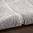 DKNY West End Ave WTE01 Grey Contemporary Loom-woven Rug For Discount