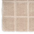 DKNY West End Ave WTE01 Beige Contemporary Loom-woven Rug Online Sale