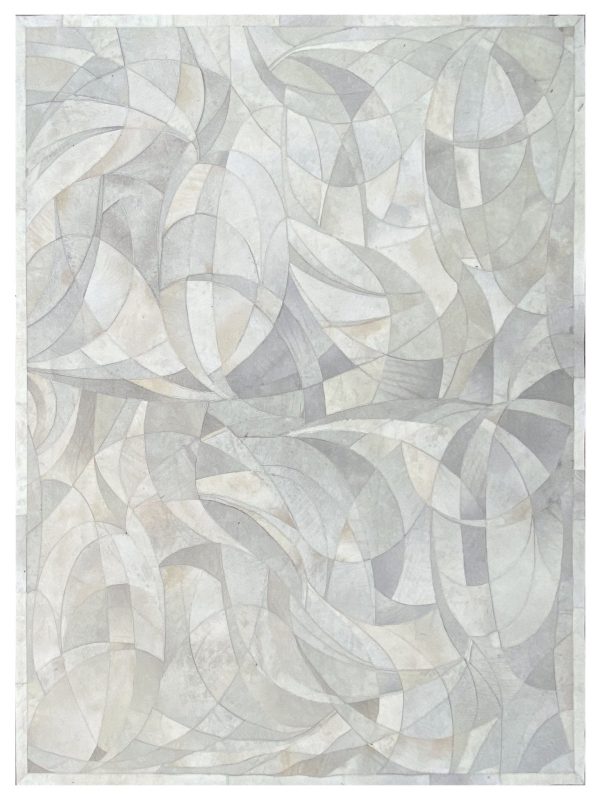 Artisan Olivia  White Ivory Modern Crafted Rug Sale