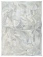 Artisan Olivia  White Ivory Modern Crafted Rug Sale