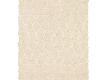 Dalyn Rugs Marquee MQ1 Ivory Transitional Shag Rug on Sale