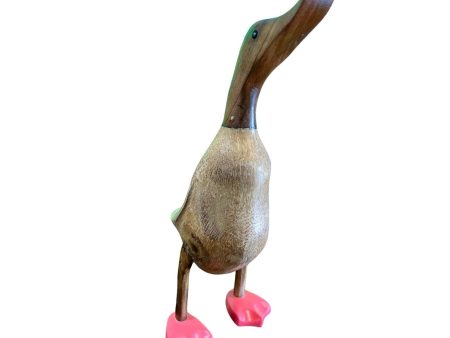 Eclectic Home Accent Wooden Ducks A SM Dishy Coral  Decor Furniture For Discount