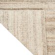 Calvin Klein CK040 Abrash ABA01 Ivory Grey Contemporary Hand Knotted Rug Sale