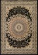 Dynamic Rugs Ancient Garden 57090 Navy  Traditional Machine-Made Rug Online Hot Sale