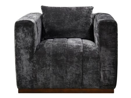 Eclectic Home Storme Prism Black Sofa Chair Cheap