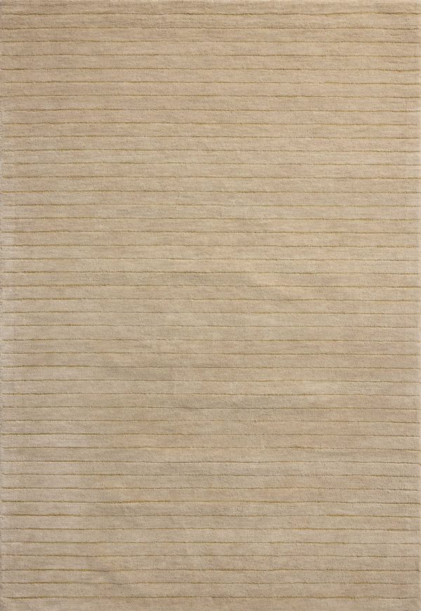 Chris Loves Julia x Loloi Henry HEY-01 Beige Wheat Contemporary Hand Tufted Rug Sale