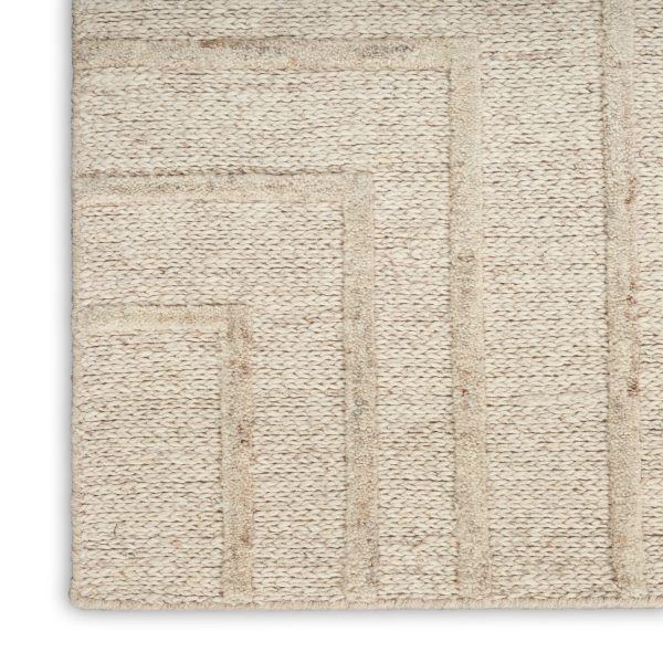 Calvin Klein CK045 Impressions IMP01 Sand Contemporary Hand Tufted Rug Online Sale