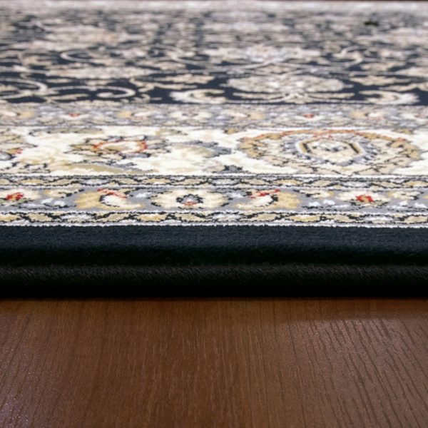 Dynamic Rugs Ancient Garden 57120 Blue Ivory  Traditional Machine-Made Rug Sale