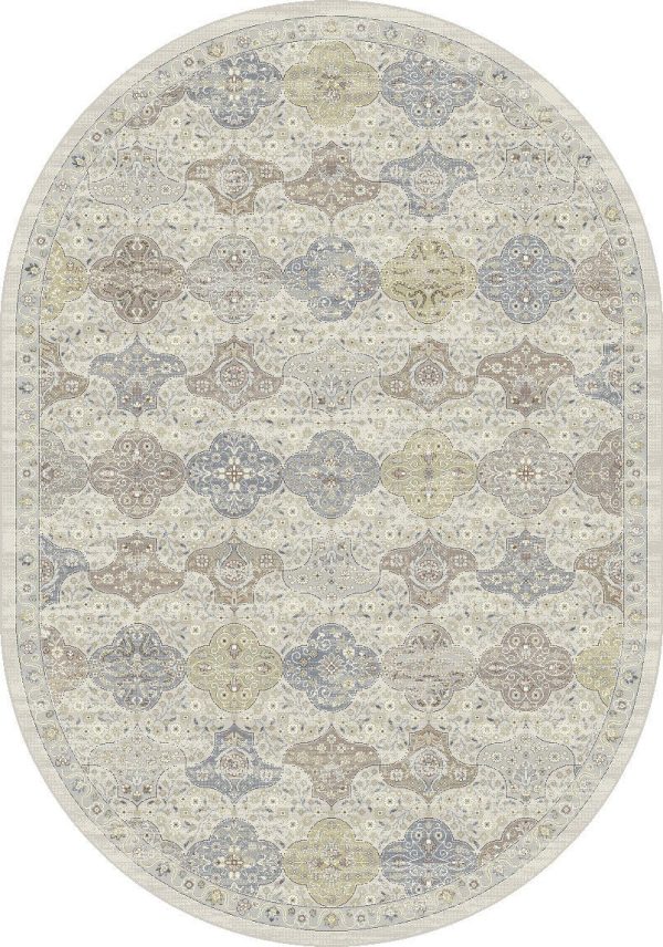 Dynamic Rugs Ancient Garden 57279 Cream Multi  Traditional Machine-Made Rug Cheap