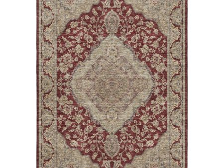 Dalyn Rugs Hatay HY3 Garnet Traditional Machine Made Rug For Cheap