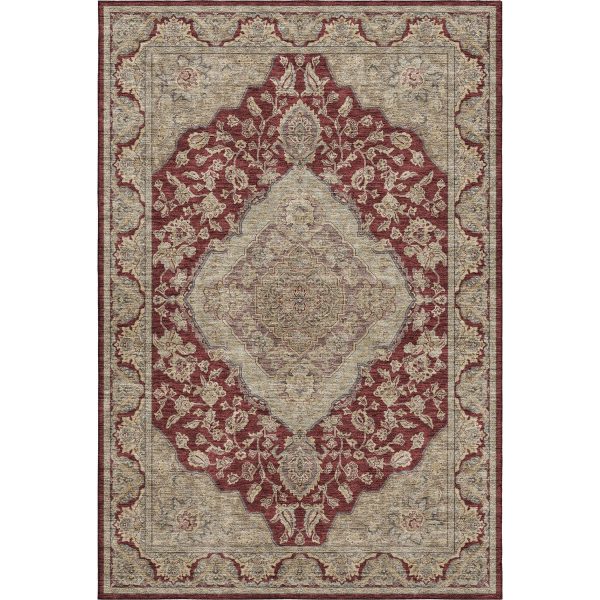 Dalyn Rugs Hatay HY3 Garnet Traditional Machine Made Rug For Cheap