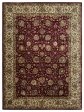 Artisan Zorina  Red Ivory Traditional Tufted Rug Discount